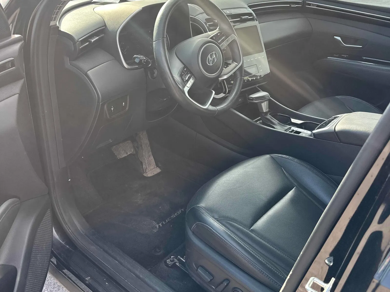 Interior driver side