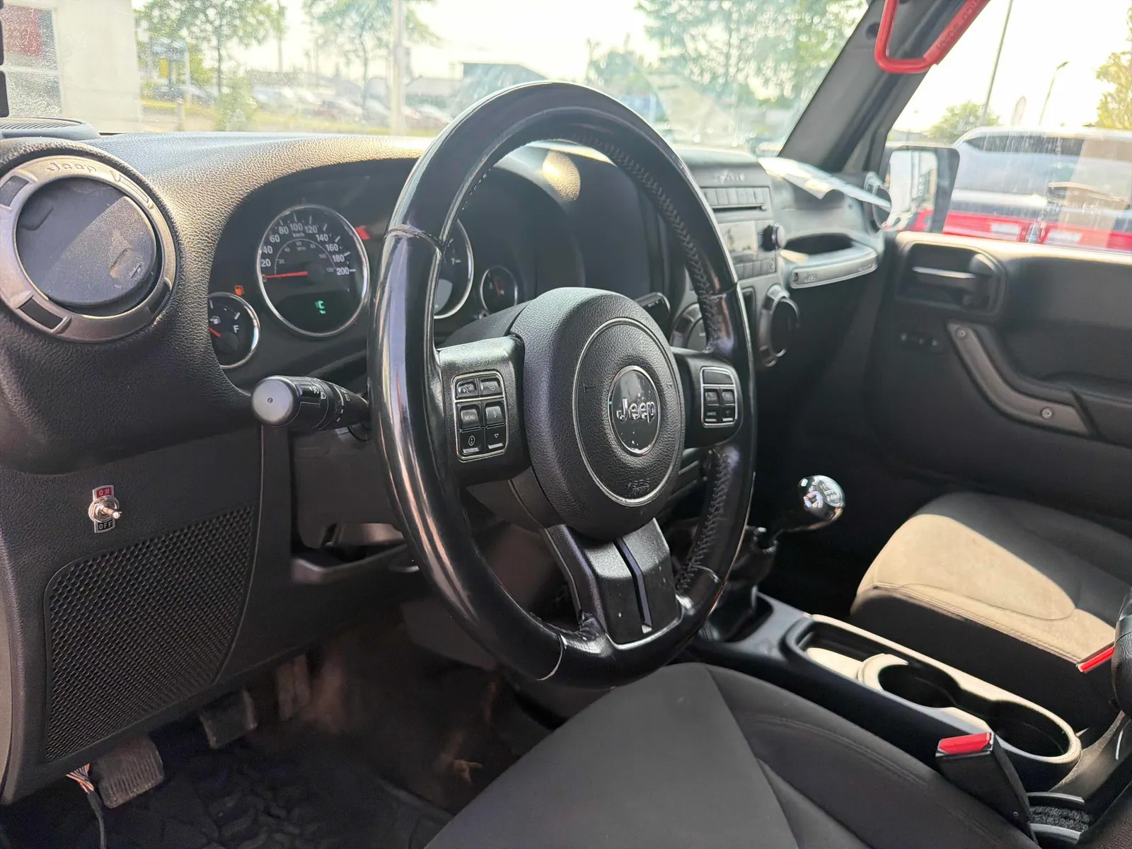 Interior driver side