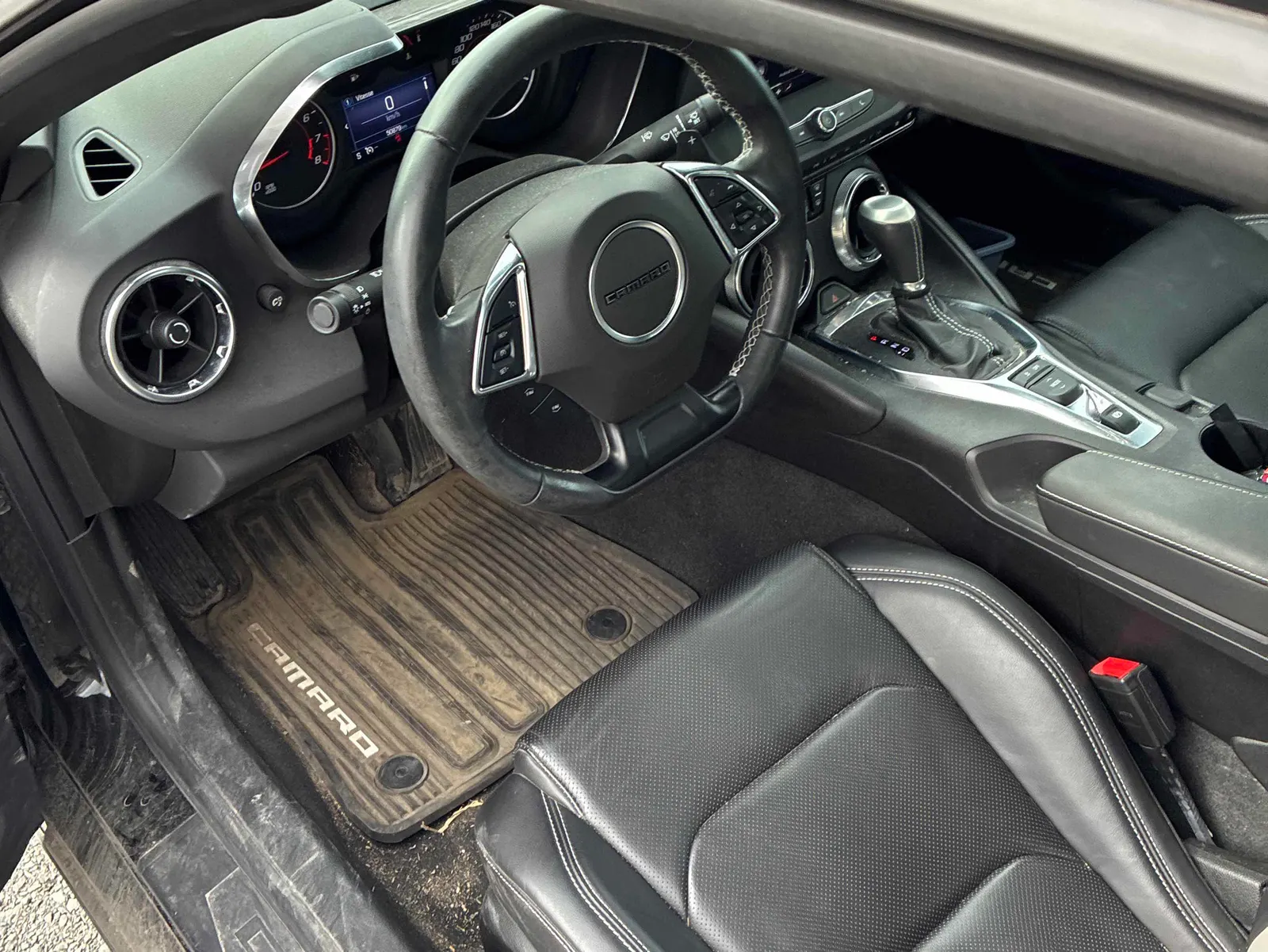 Interior driver side