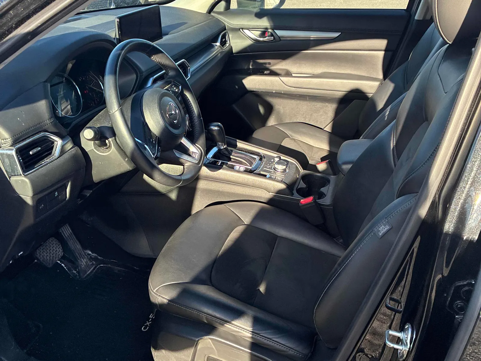 Interior driver side