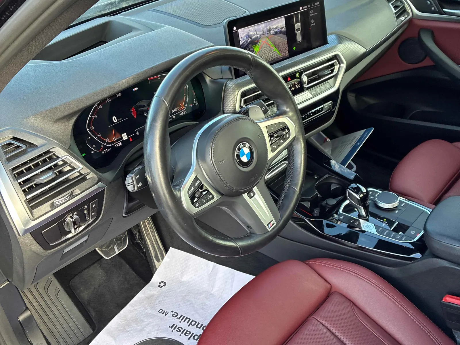 Interior driver side