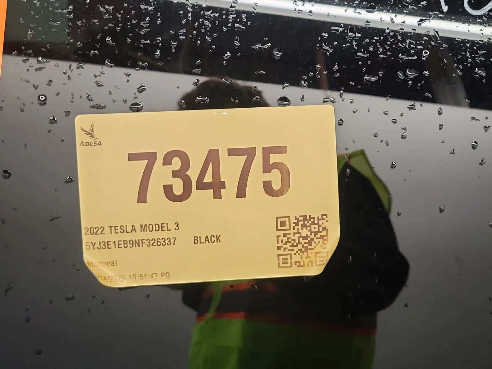 Inventory Label Photo