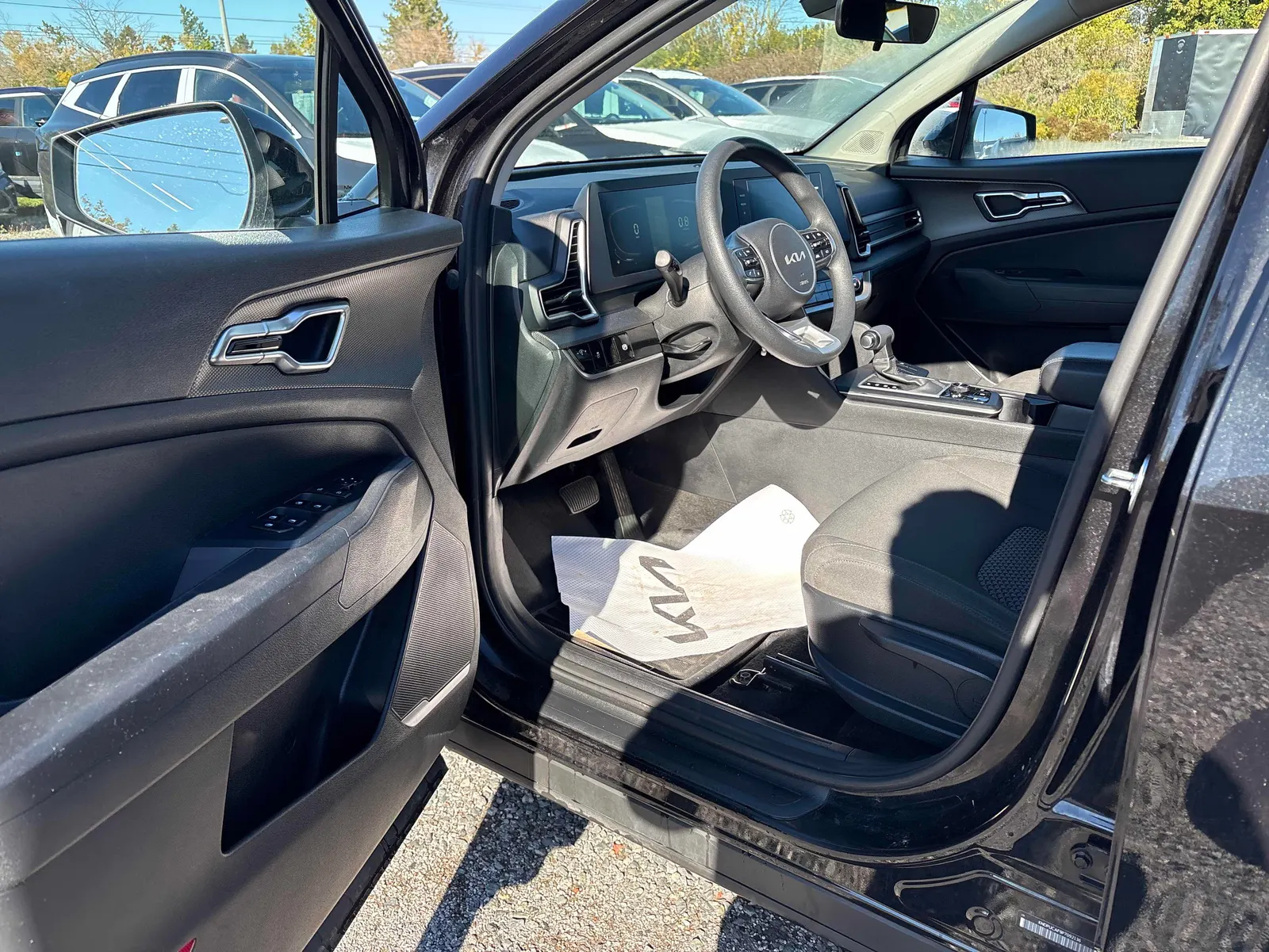Interior driver side
