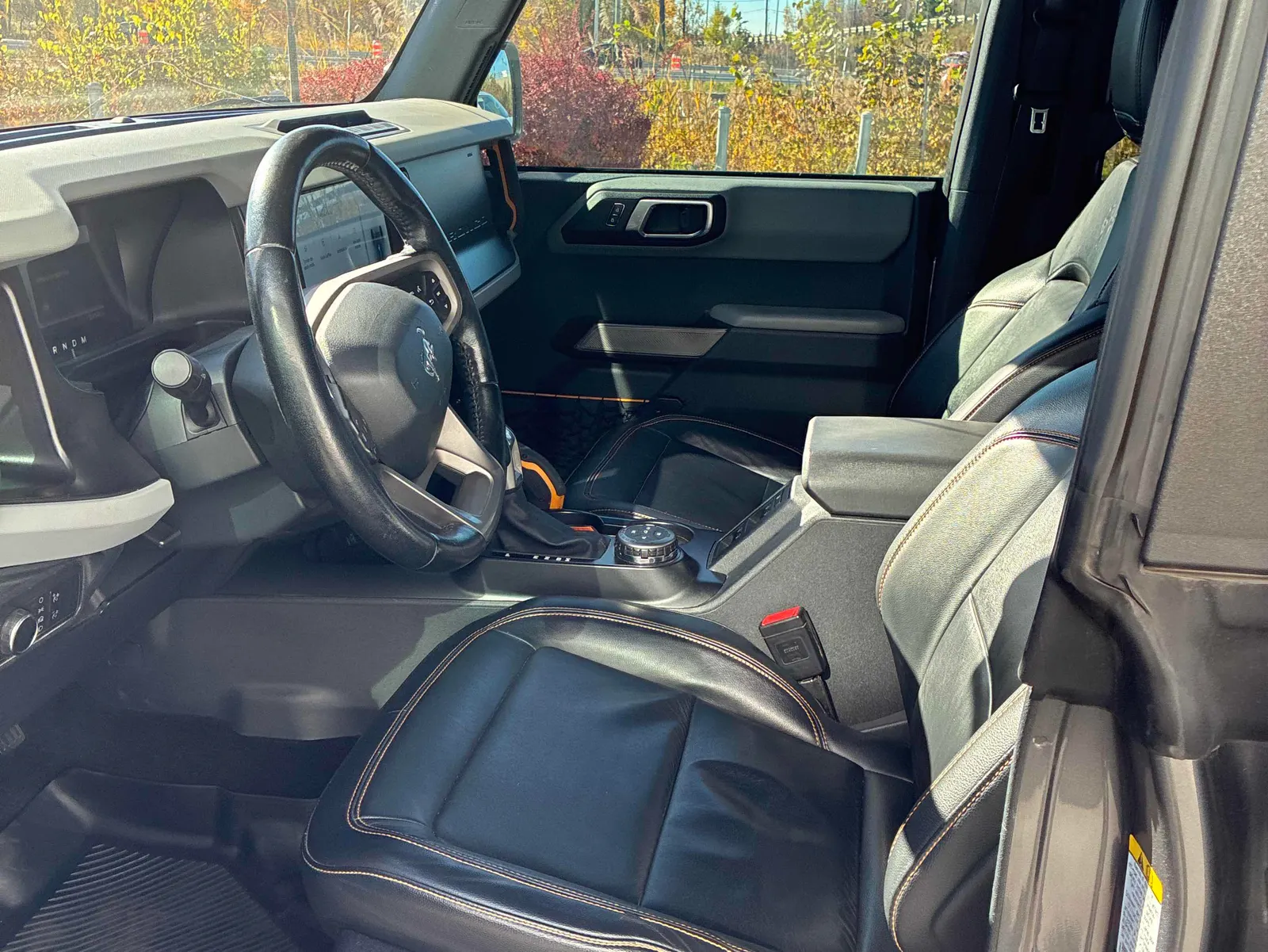 Interior driver side