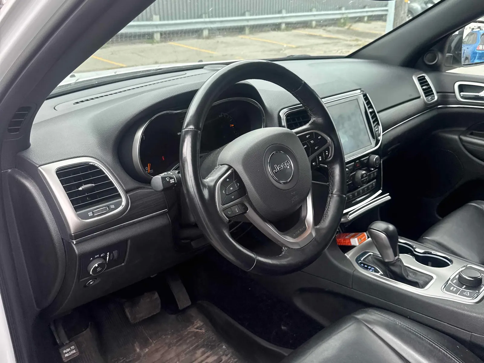 Interior driver side