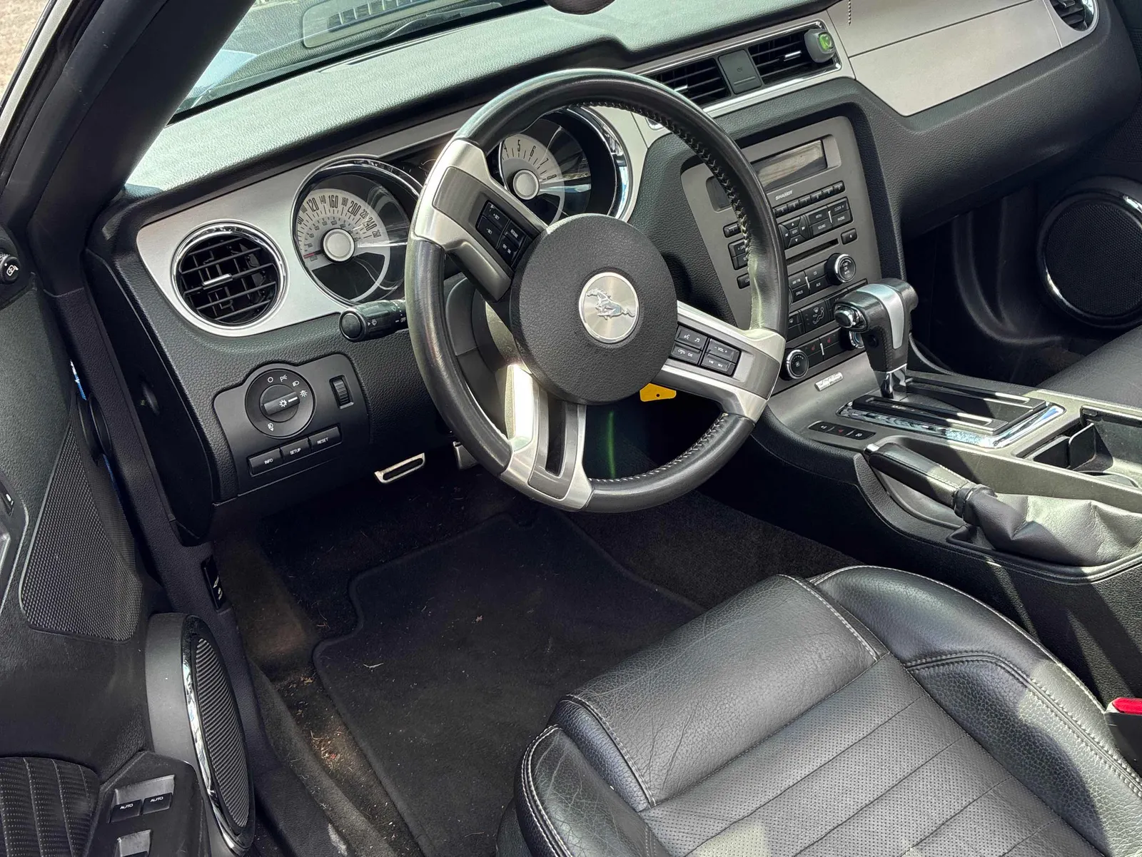 Interior driver side