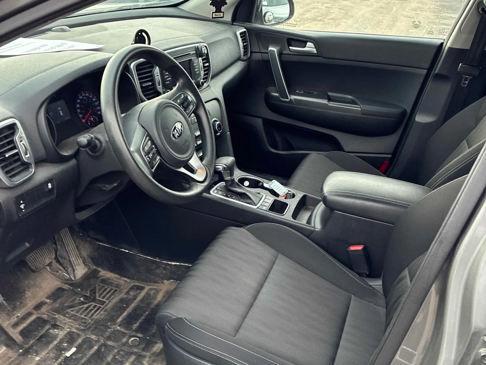 Interior driver side