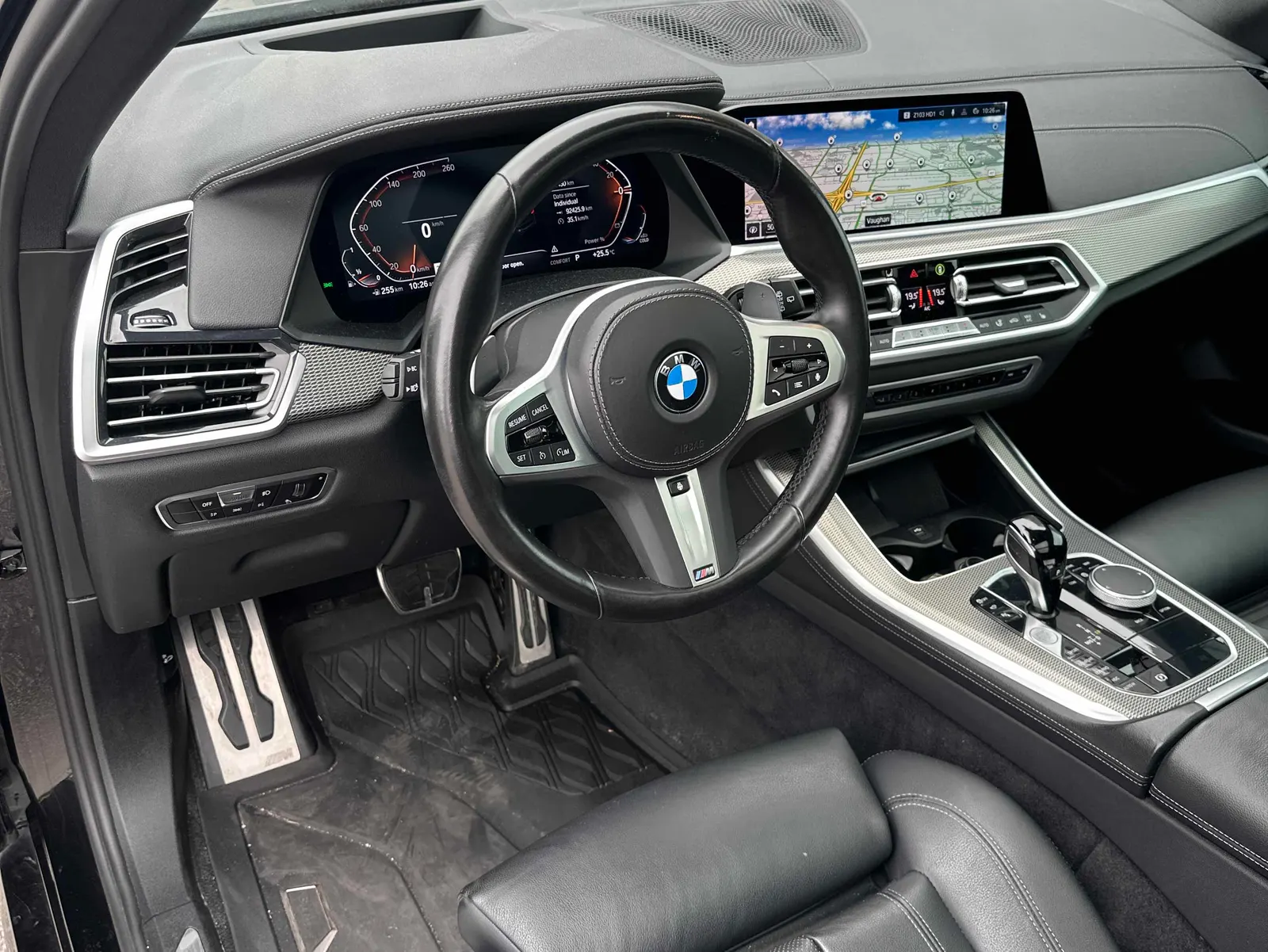 Interior driver side