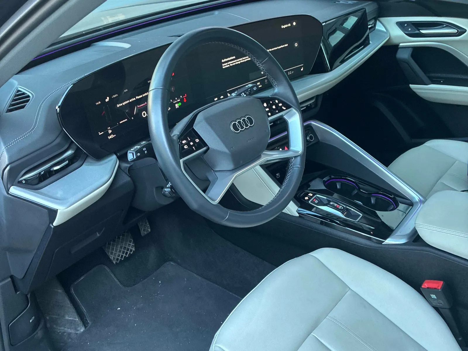 Interior driver side