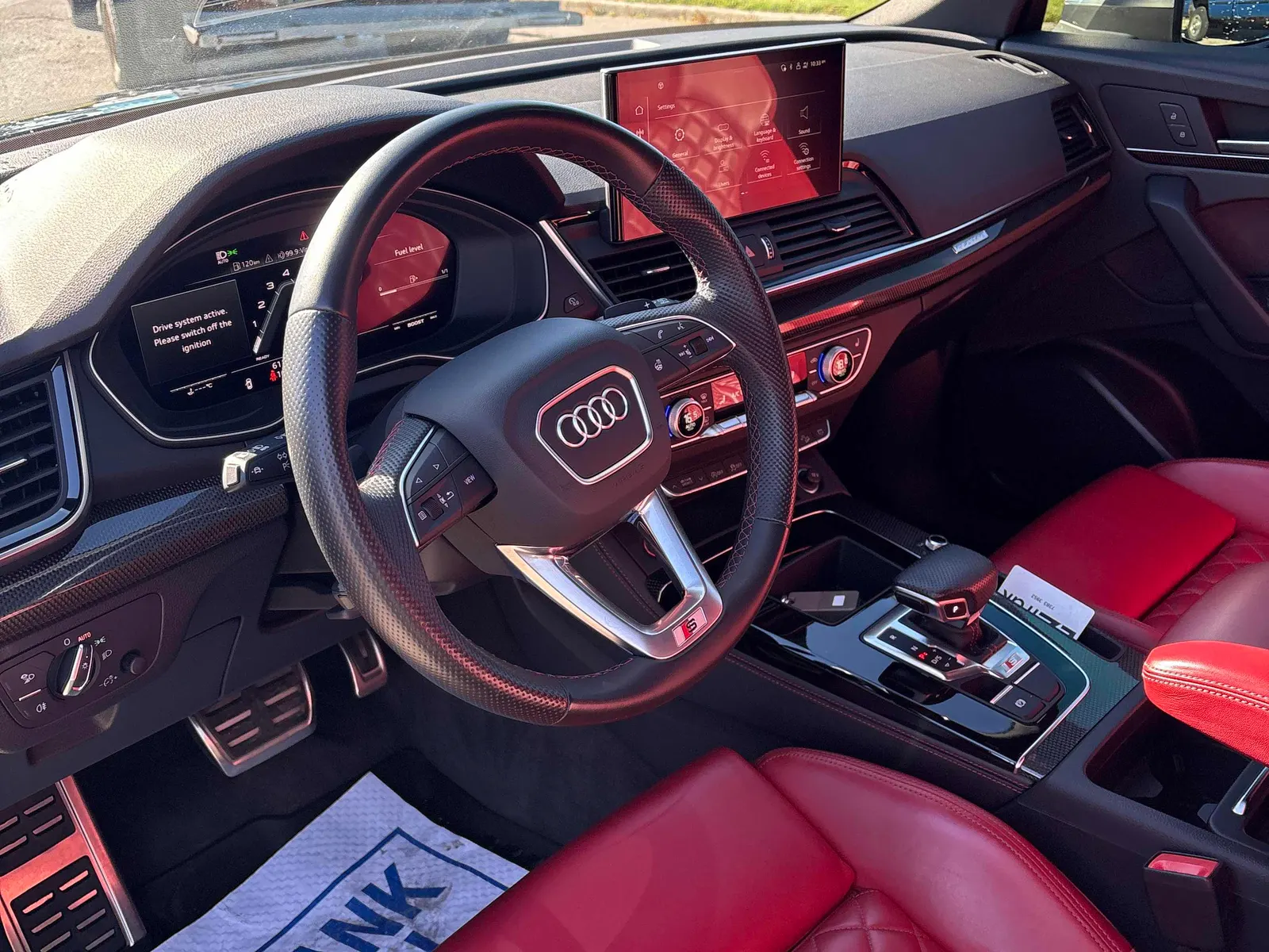 Interior driver side