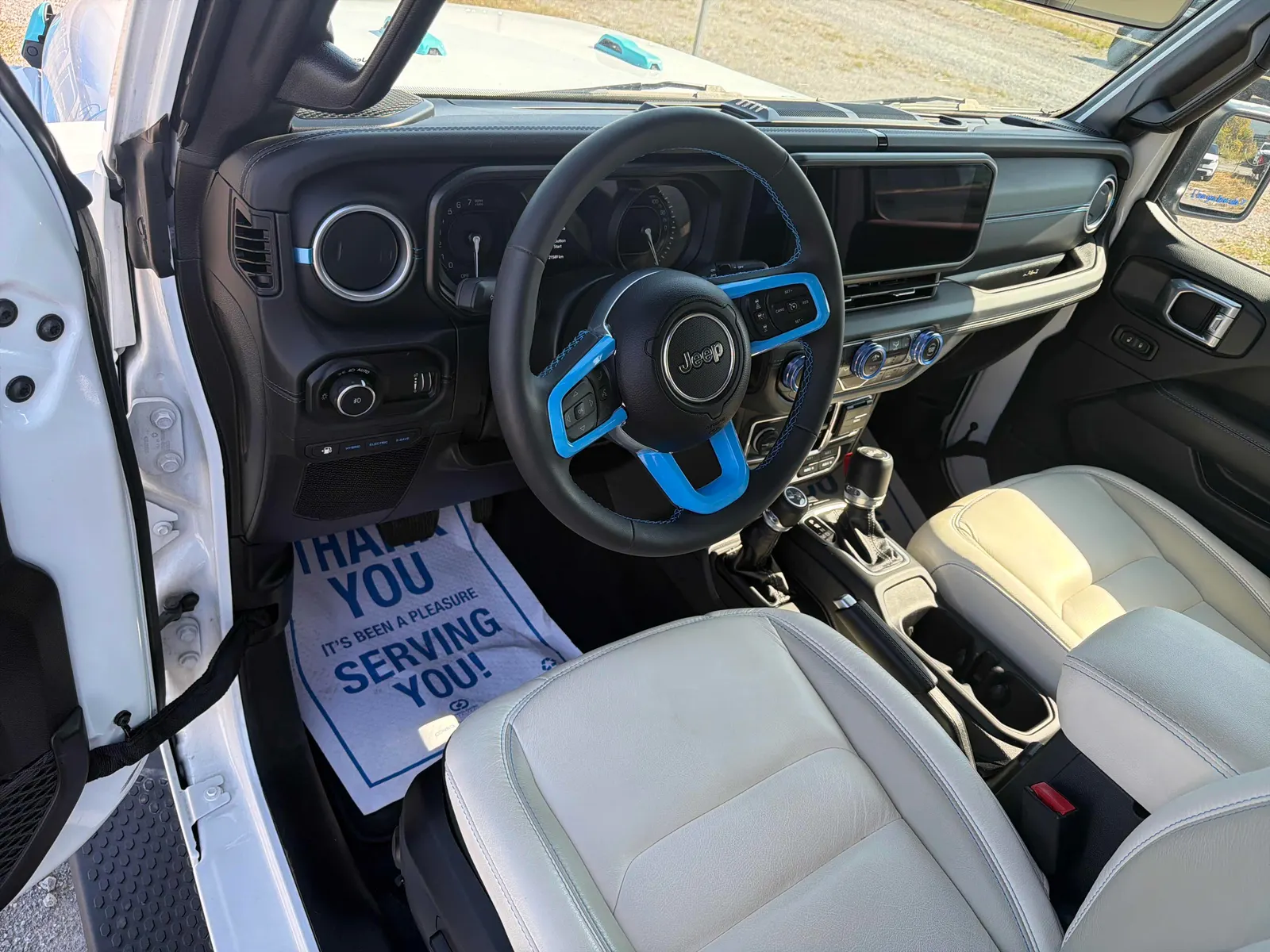 Interior driver side
