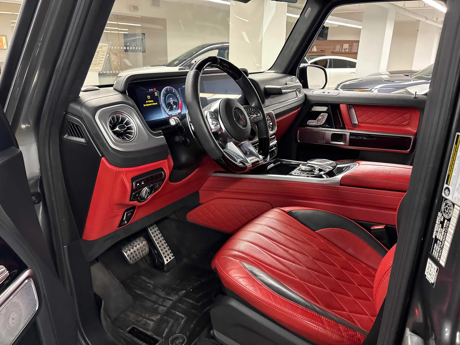 Interior driver side