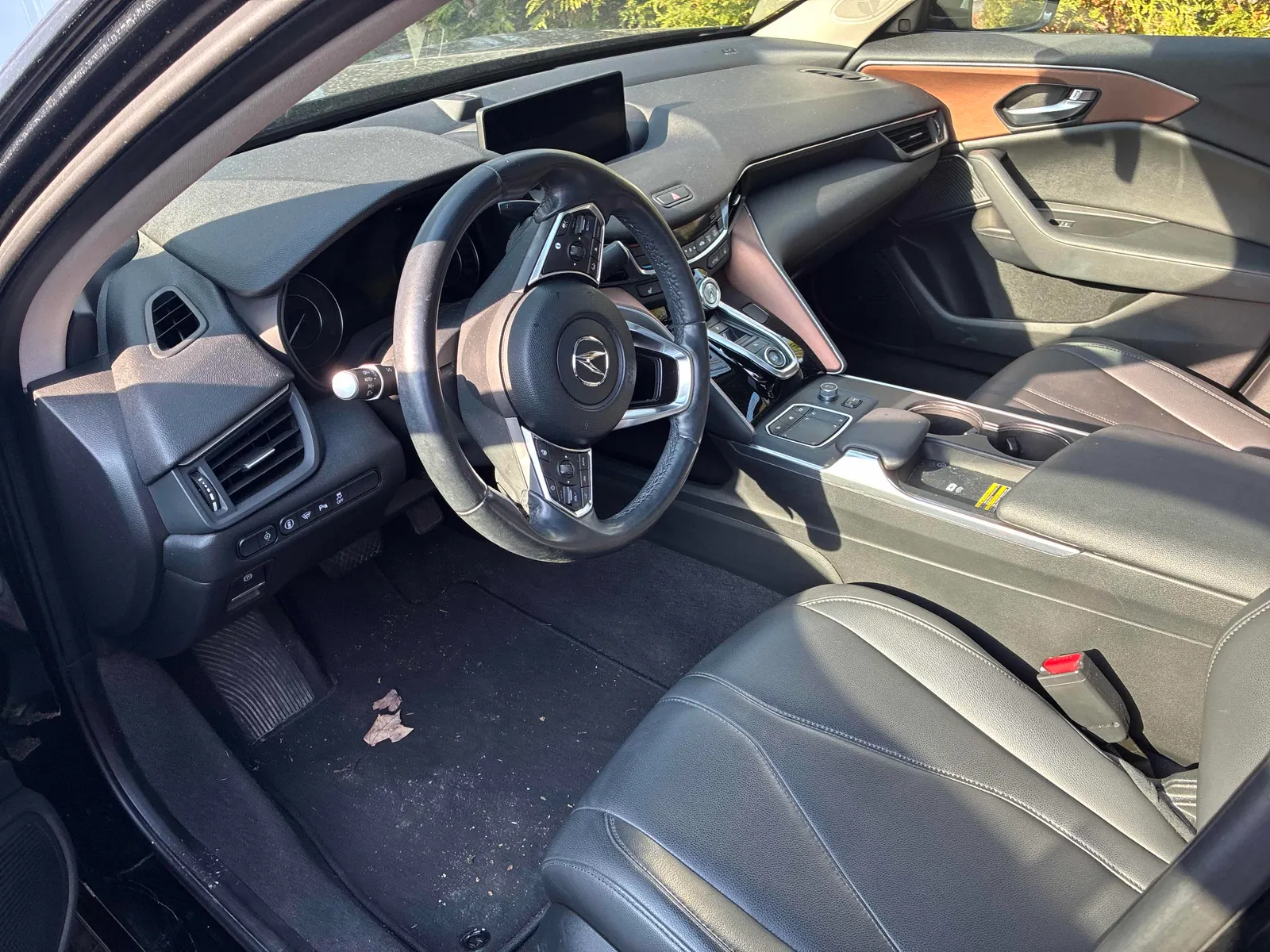 Interior driver side