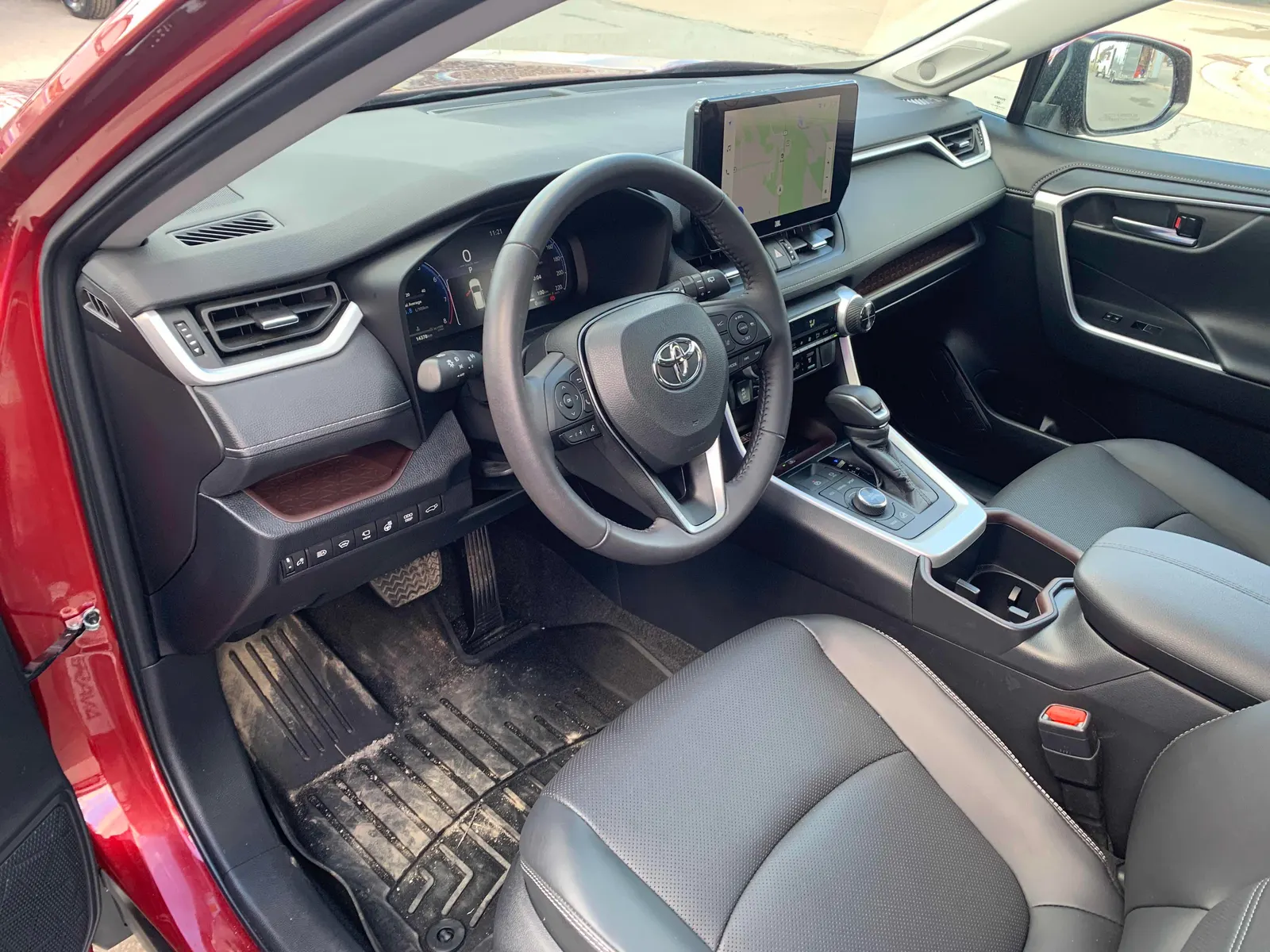Interior driver side