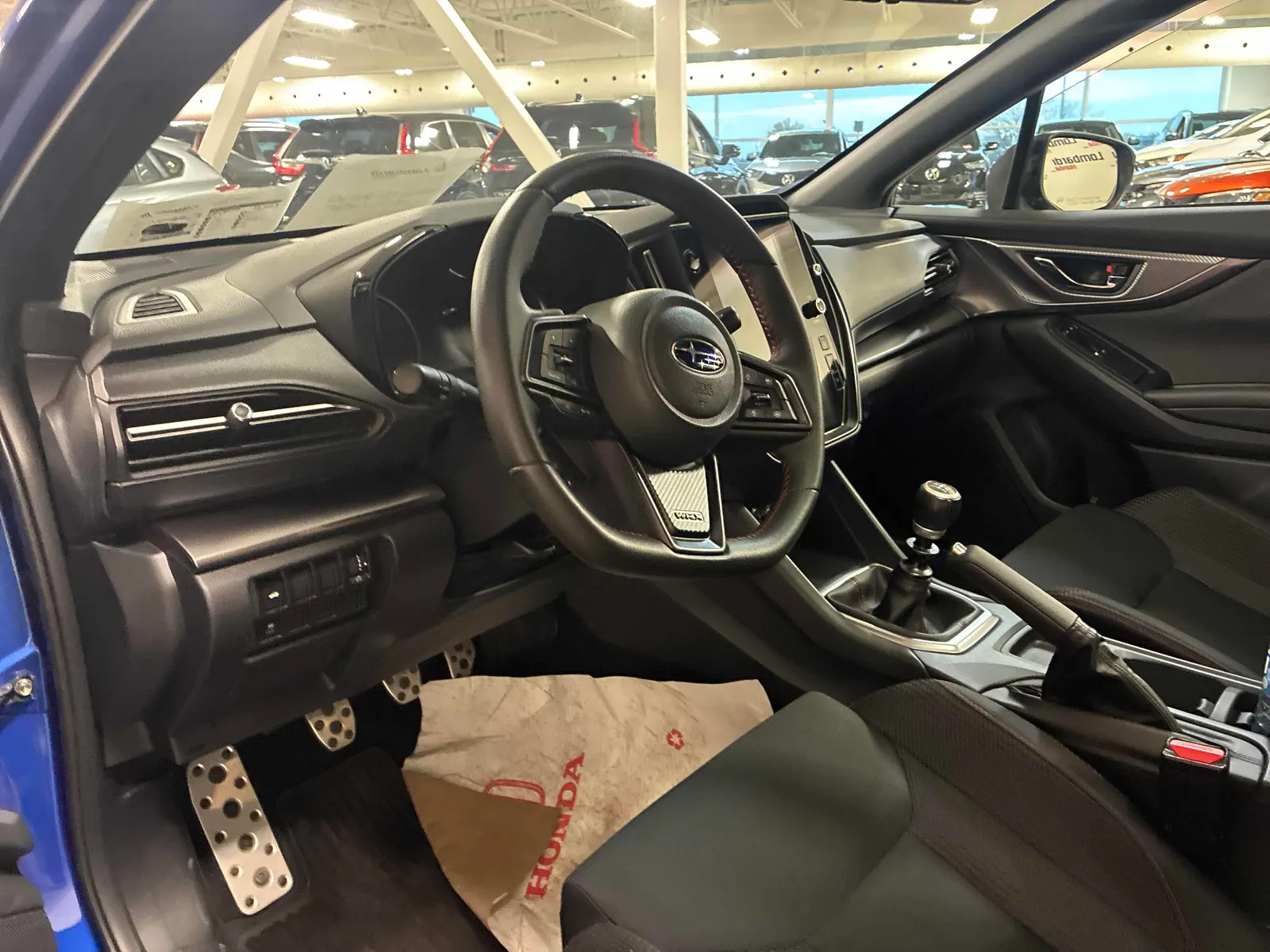 Interior driver side