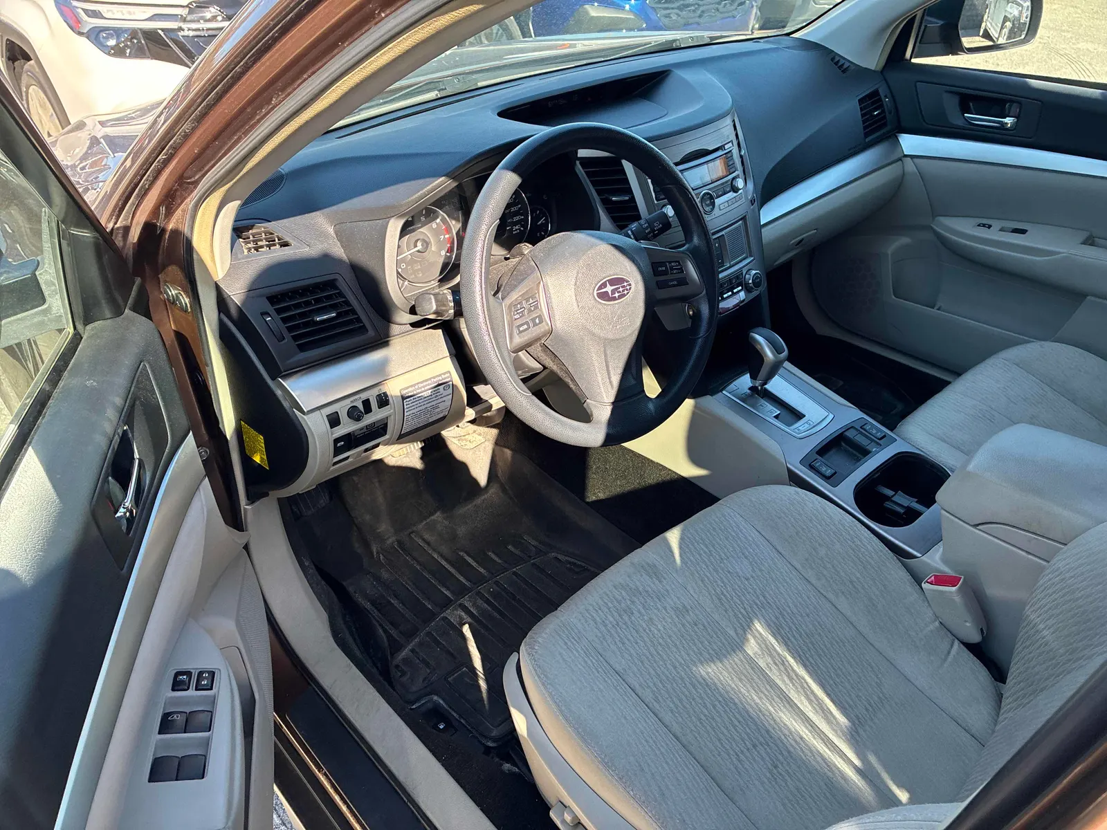 Interior driver side