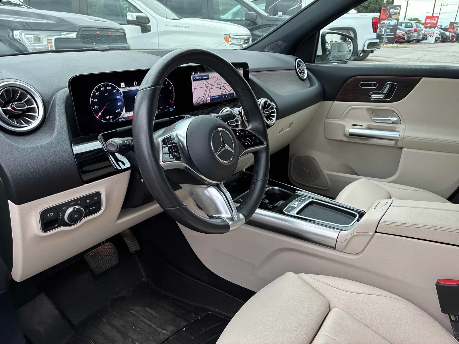 Interior driver side