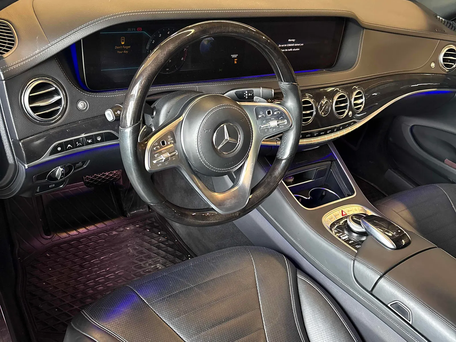 Interior driver side