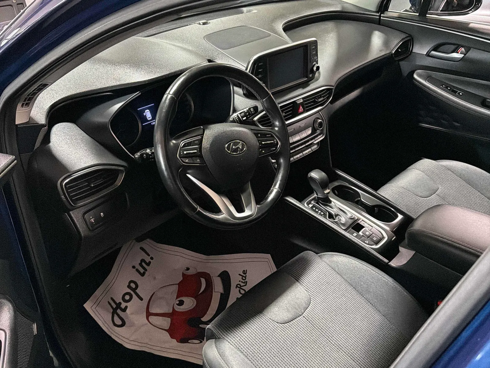 Interior driver side