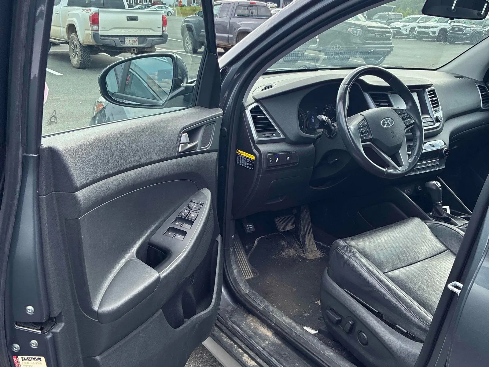 Interior driver side