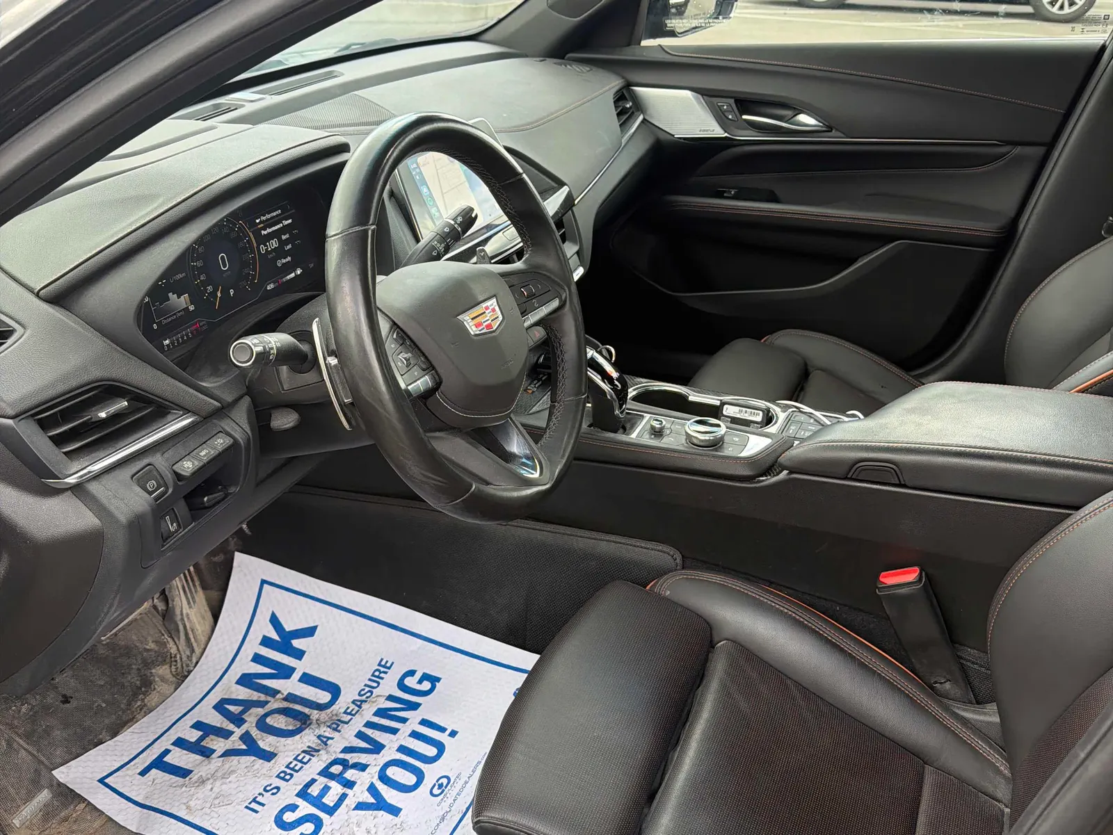 Interior driver side