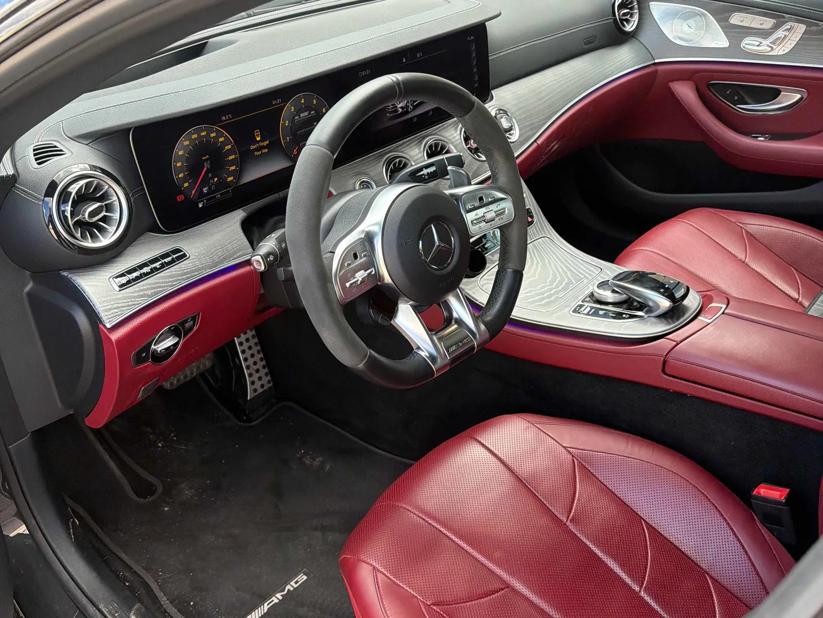 Interior driver side