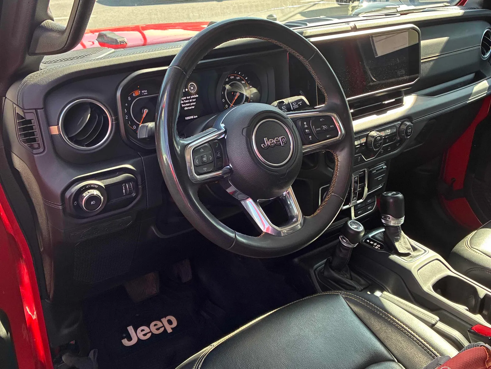 Interior driver side