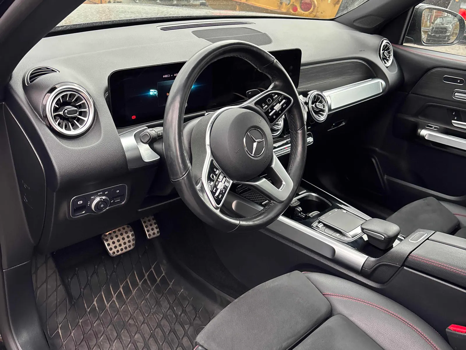 Interior driver side
