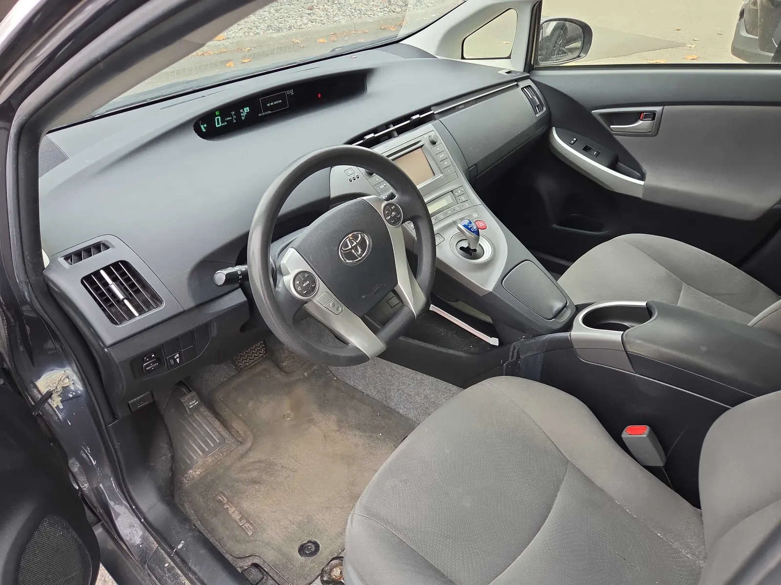 Interior driver side