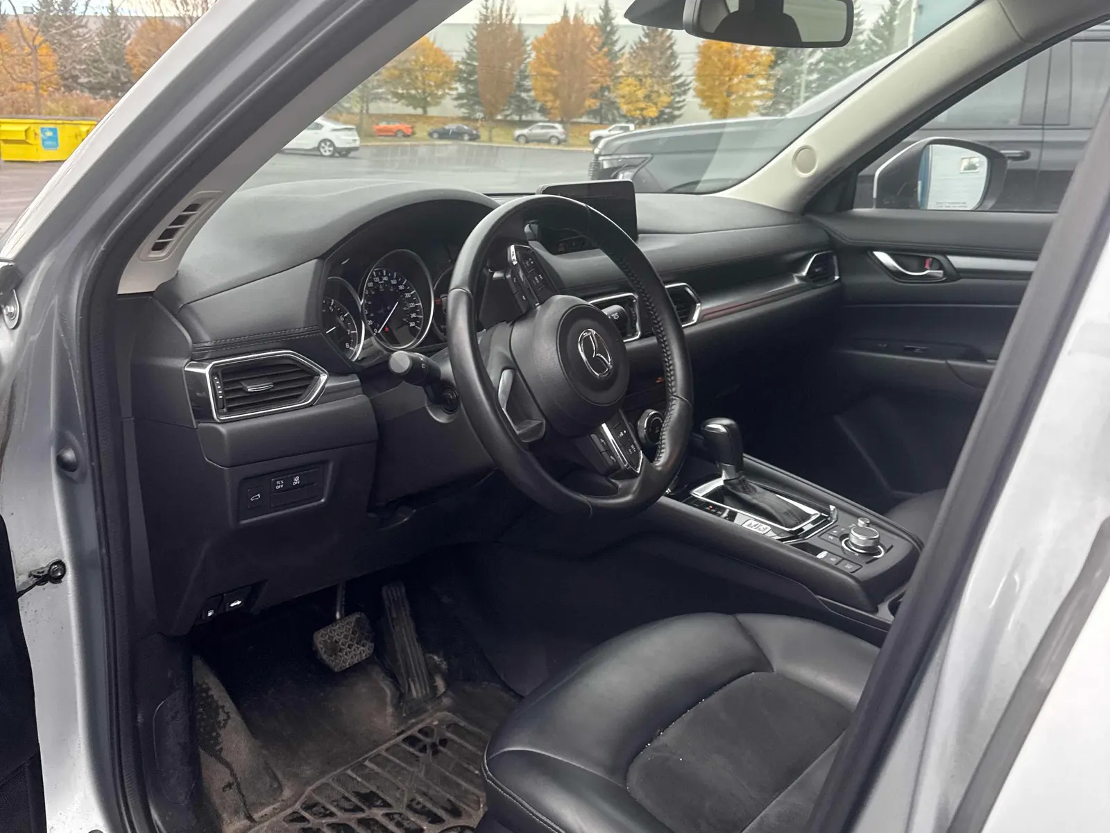 Interior driver side