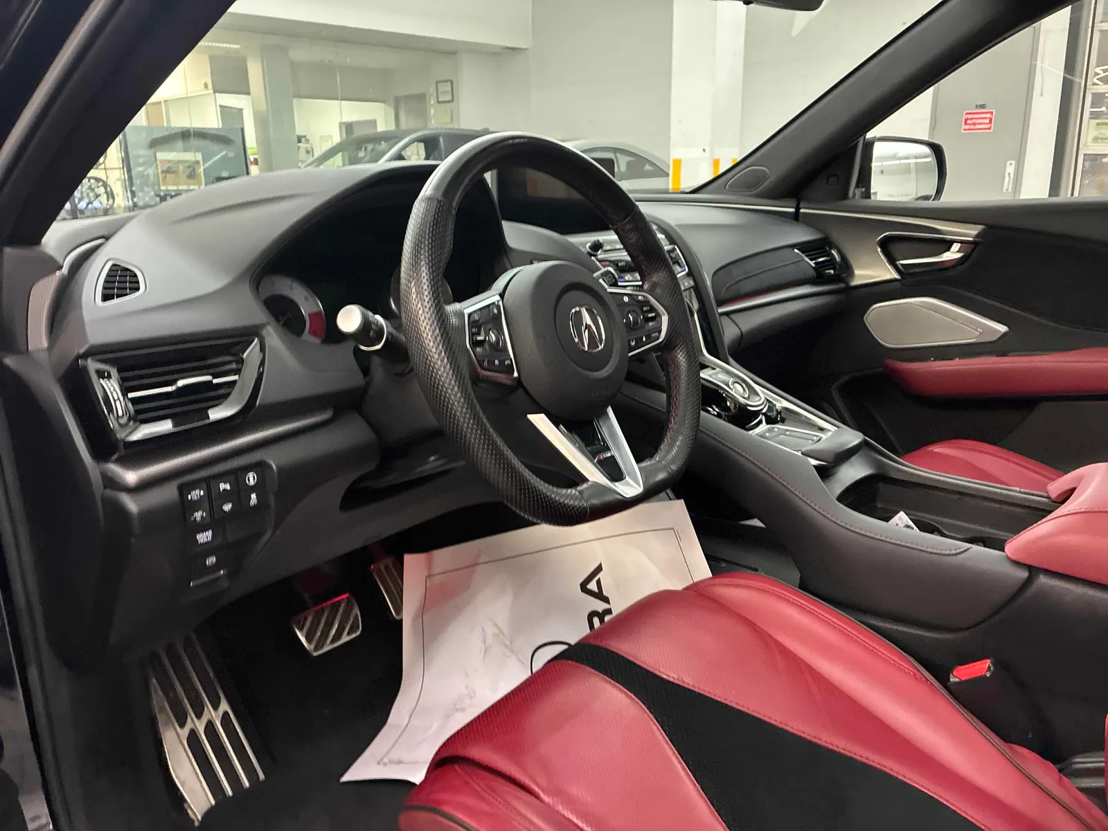 Interior driver side