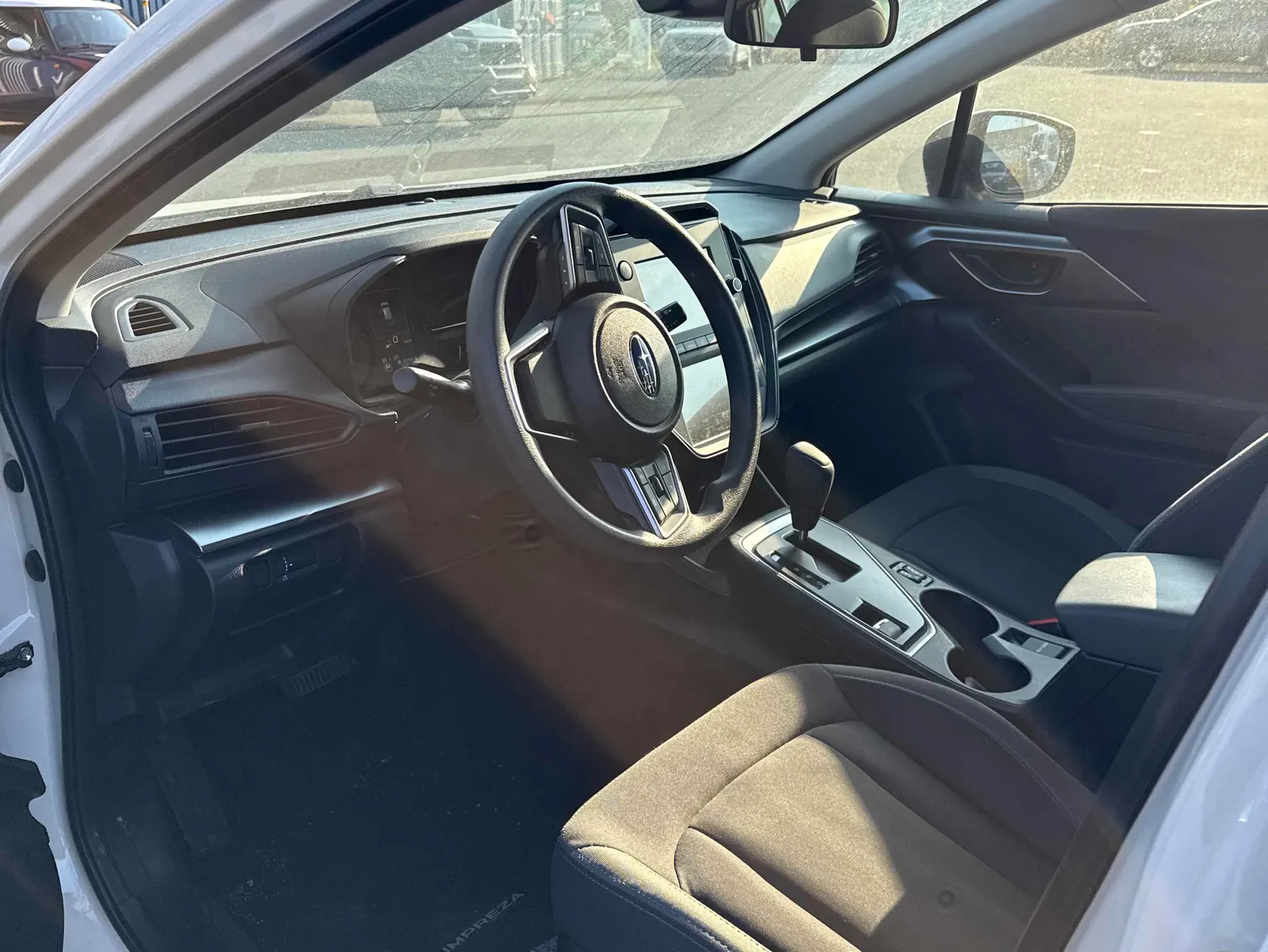 Interior driver side