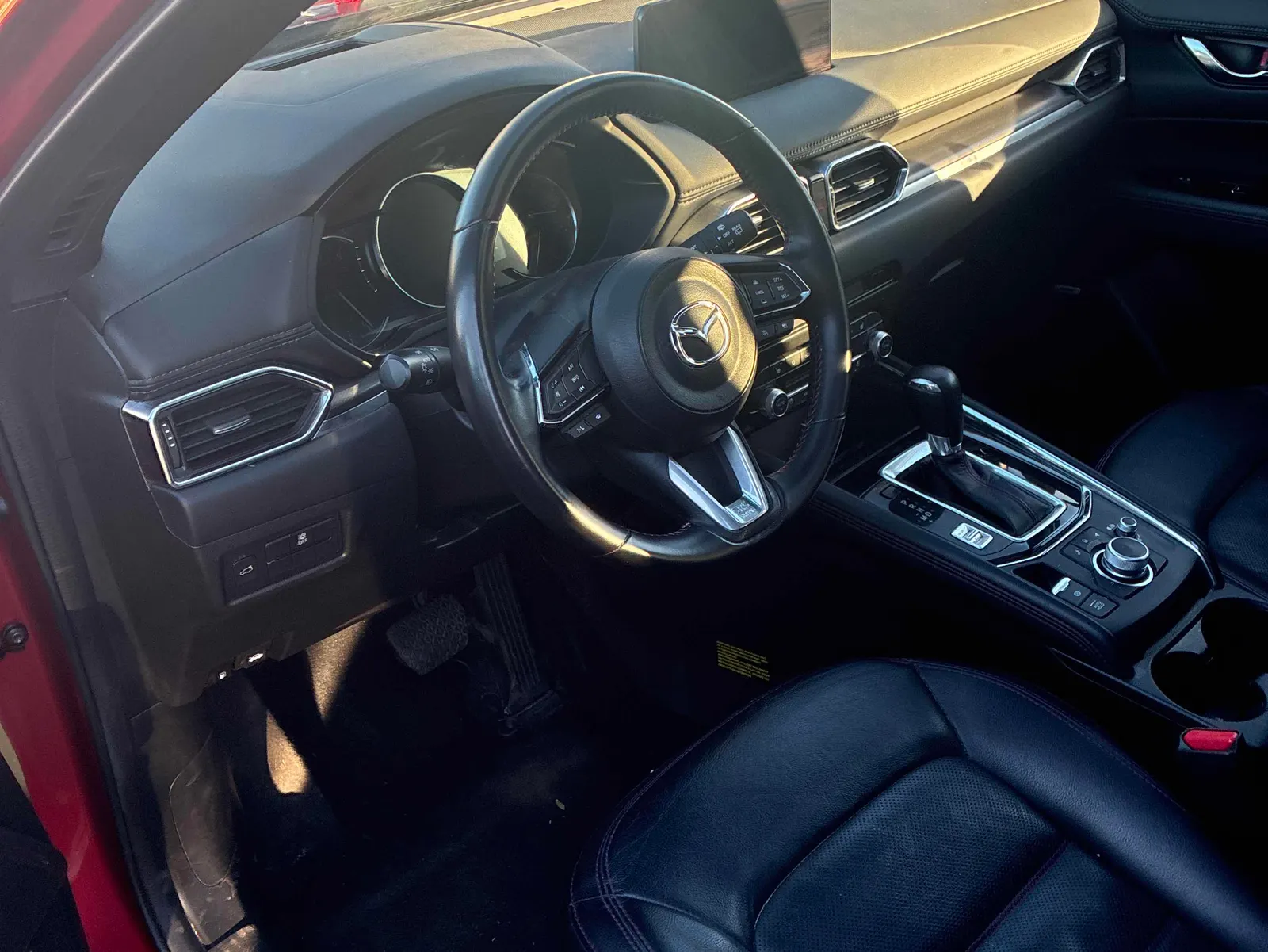 Interior driver side
