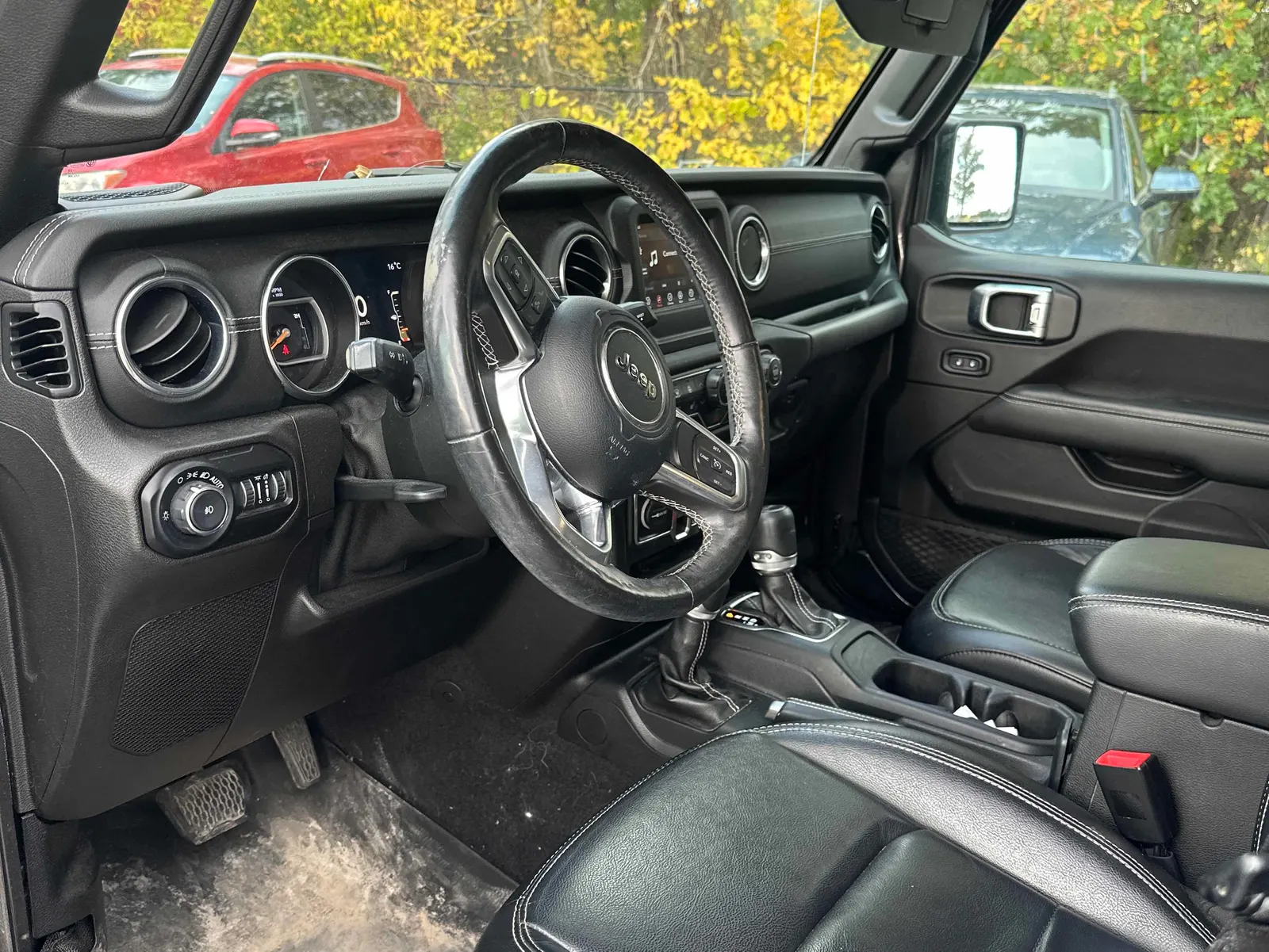 Interior driver side
