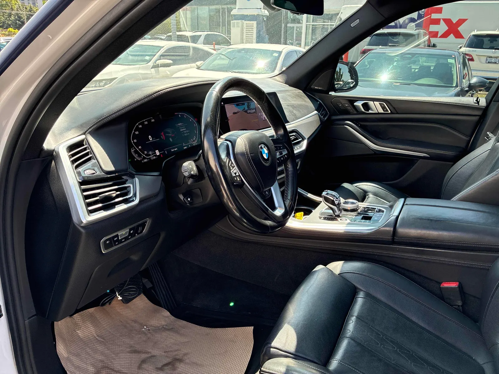 Interior driver side