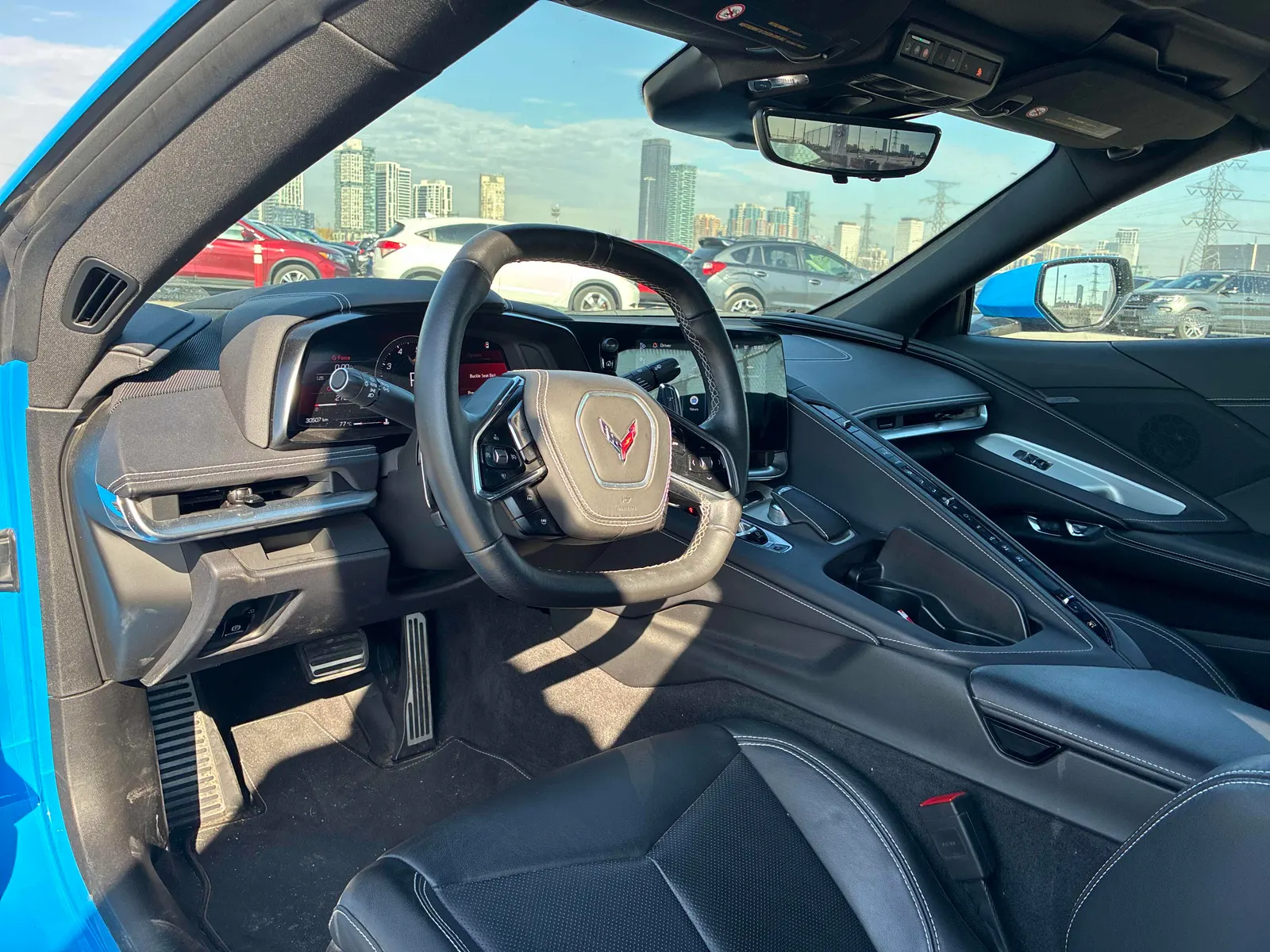 Interior driver side
