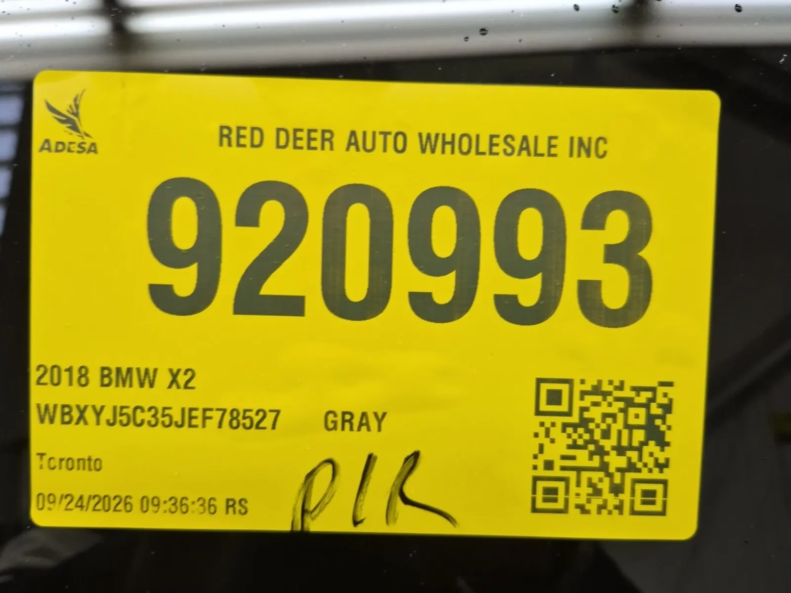 Inventory Label Photo