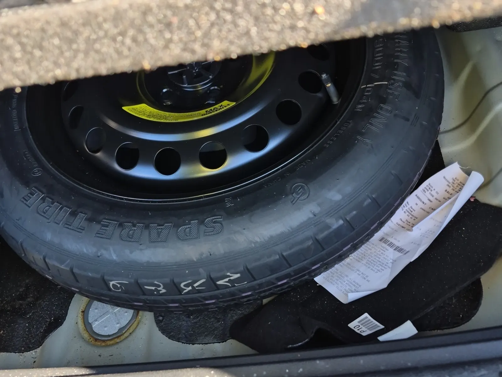 Spare Tire & Wheel Photo