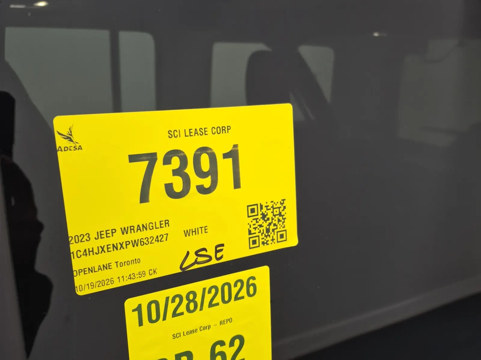Inventory Label Photo