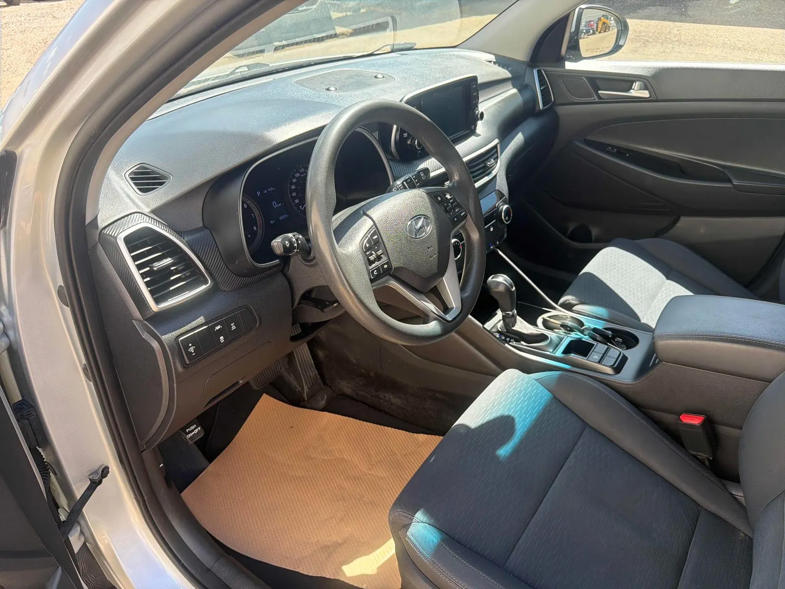 Interior driver side