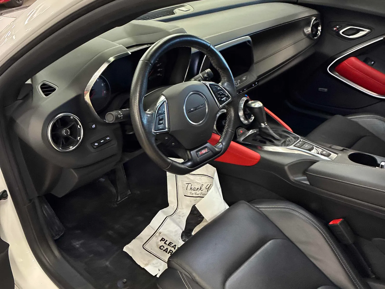 Interior driver side