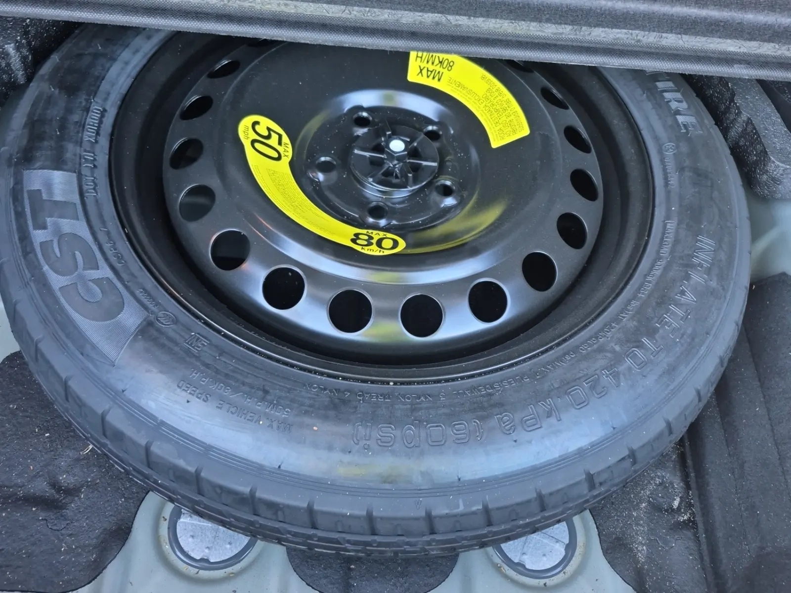 Spare Tire & Wheel Photo