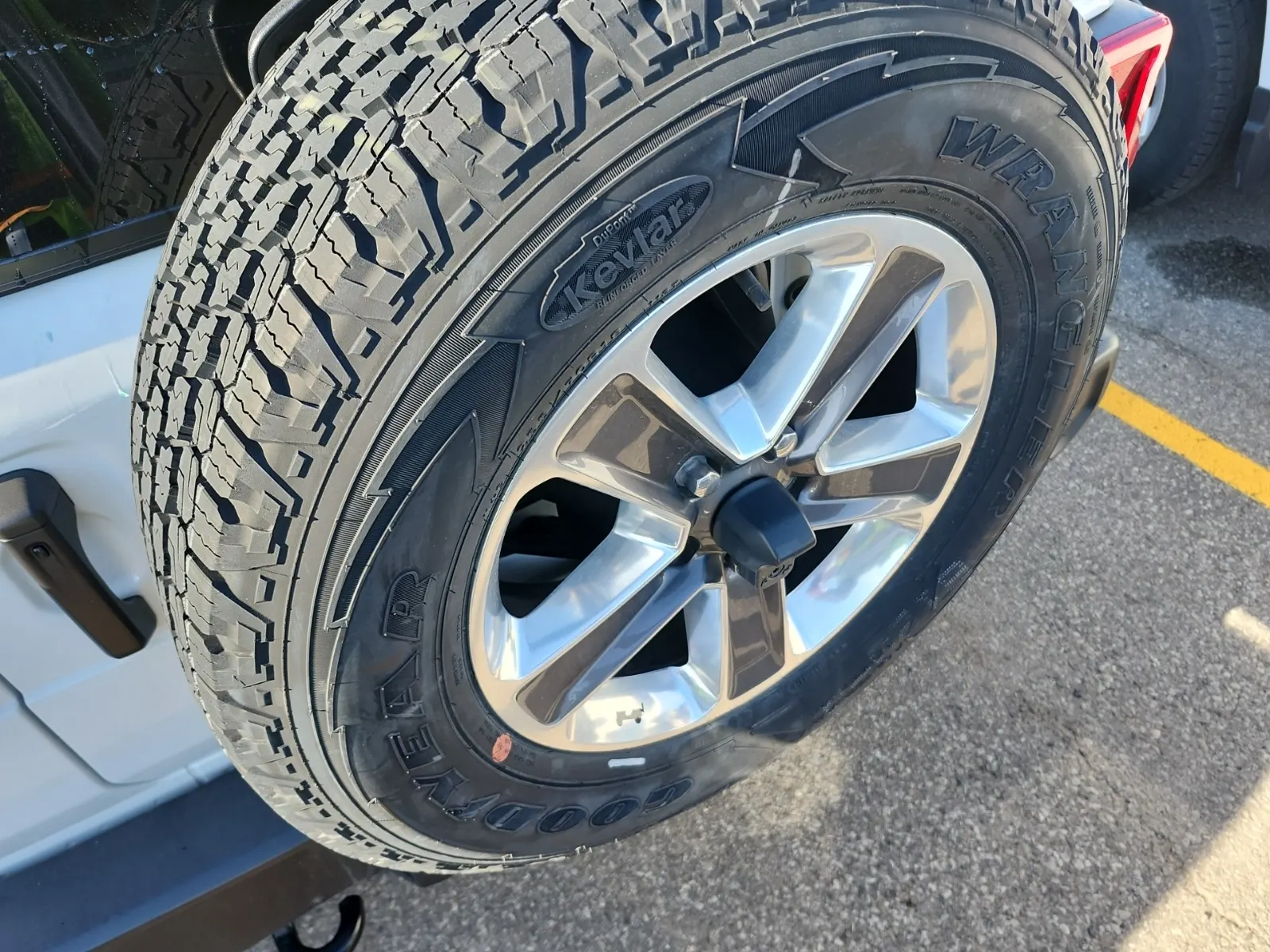 Spare Tire & Wheel Photo