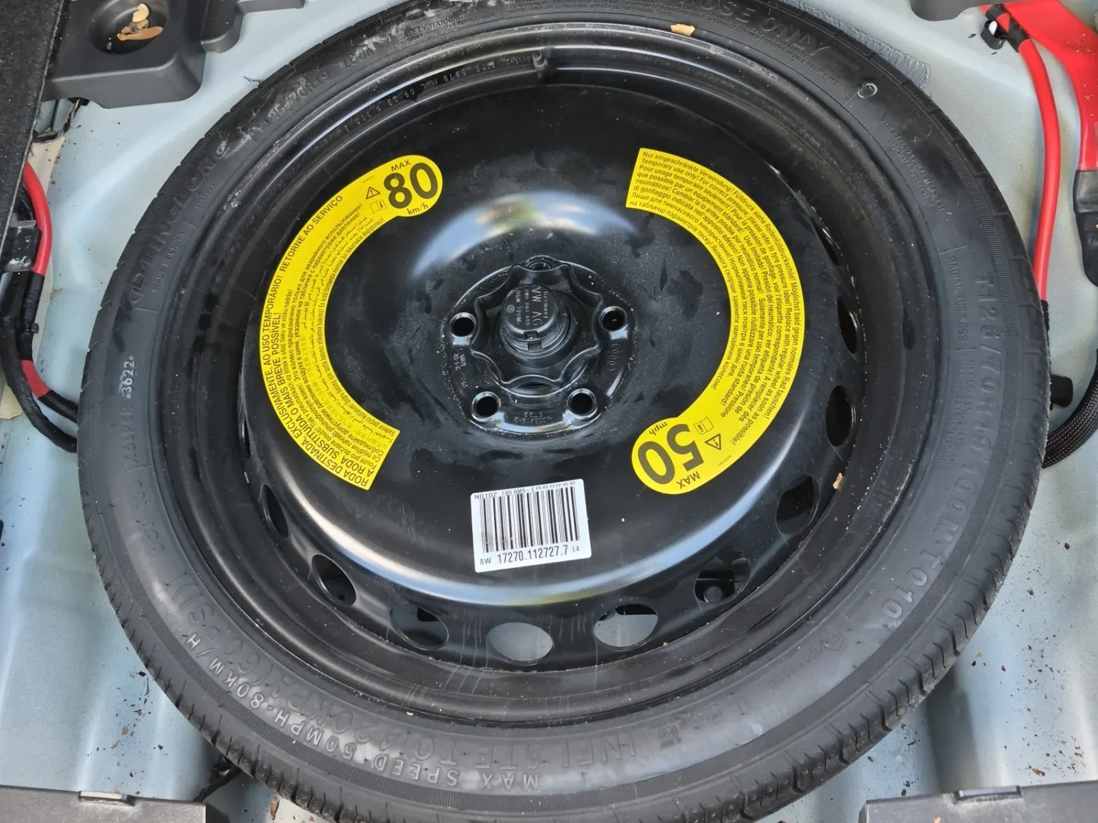 Spare Tire & Wheel Photo