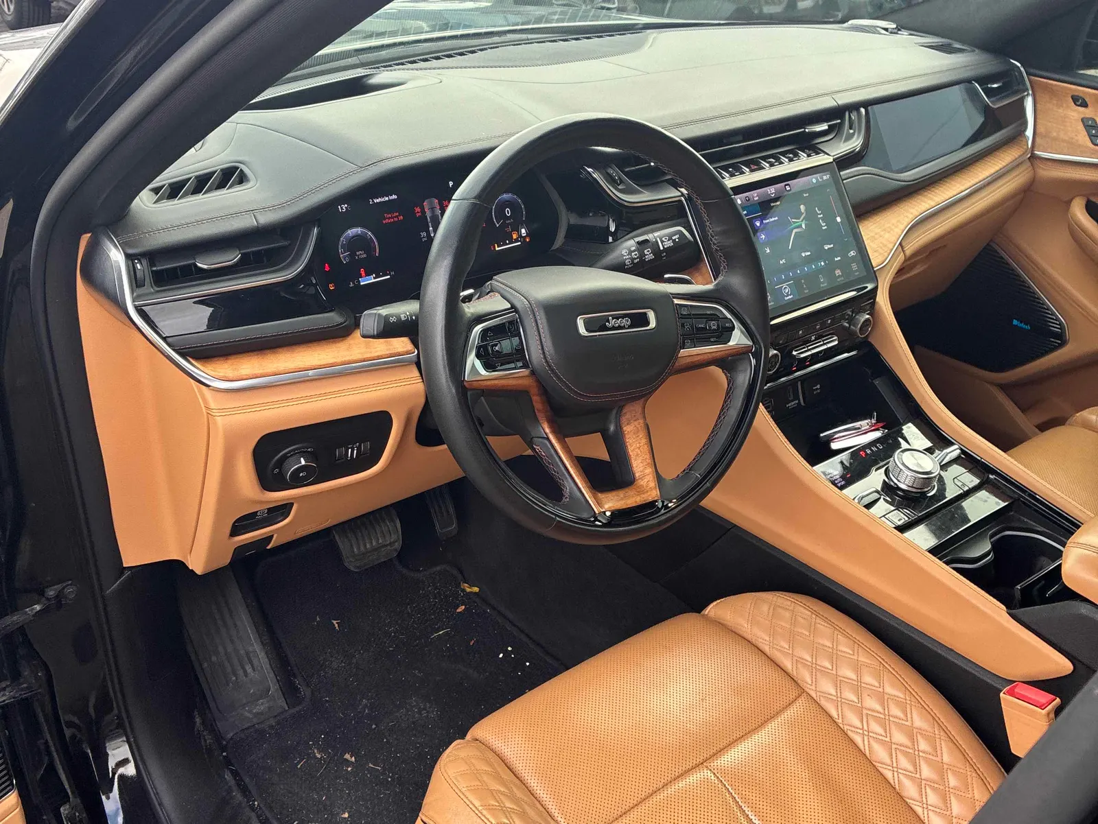 Interior driver side