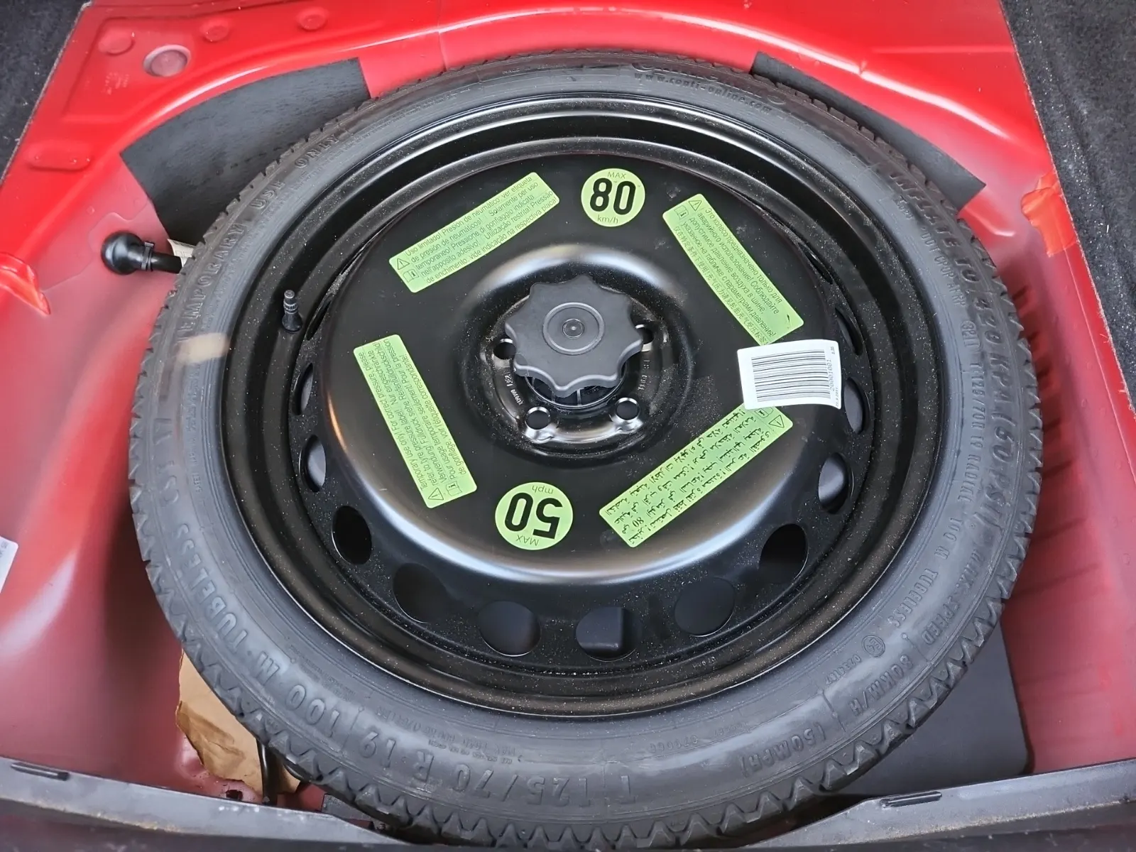 Spare Tire & Wheel Photo