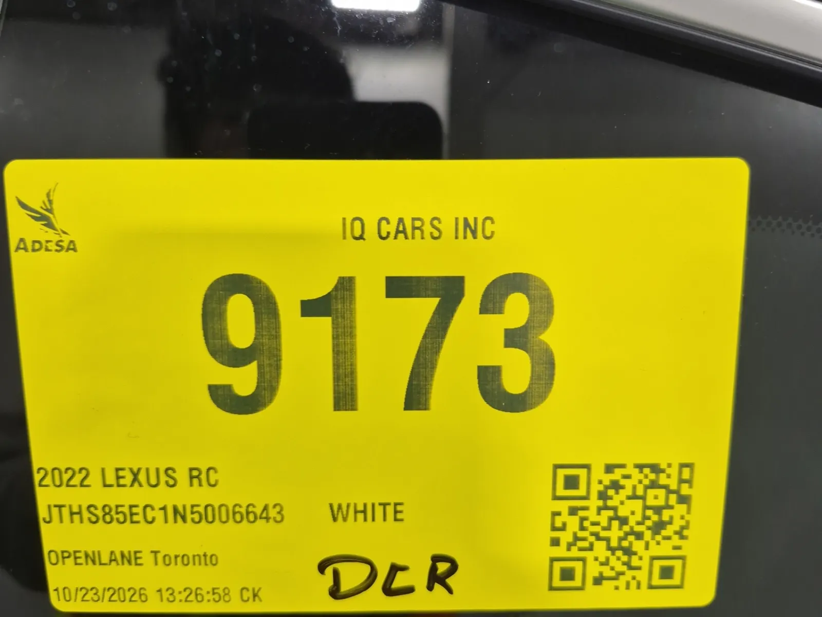 Inventory Label Photo