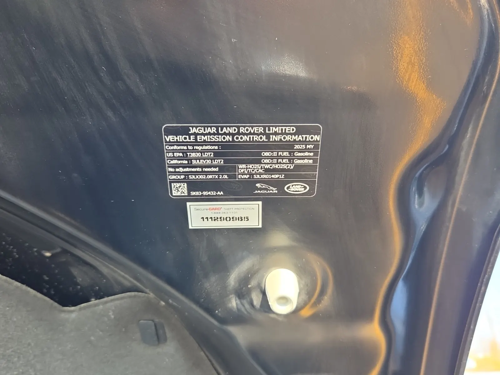 Emission Sticker Photo