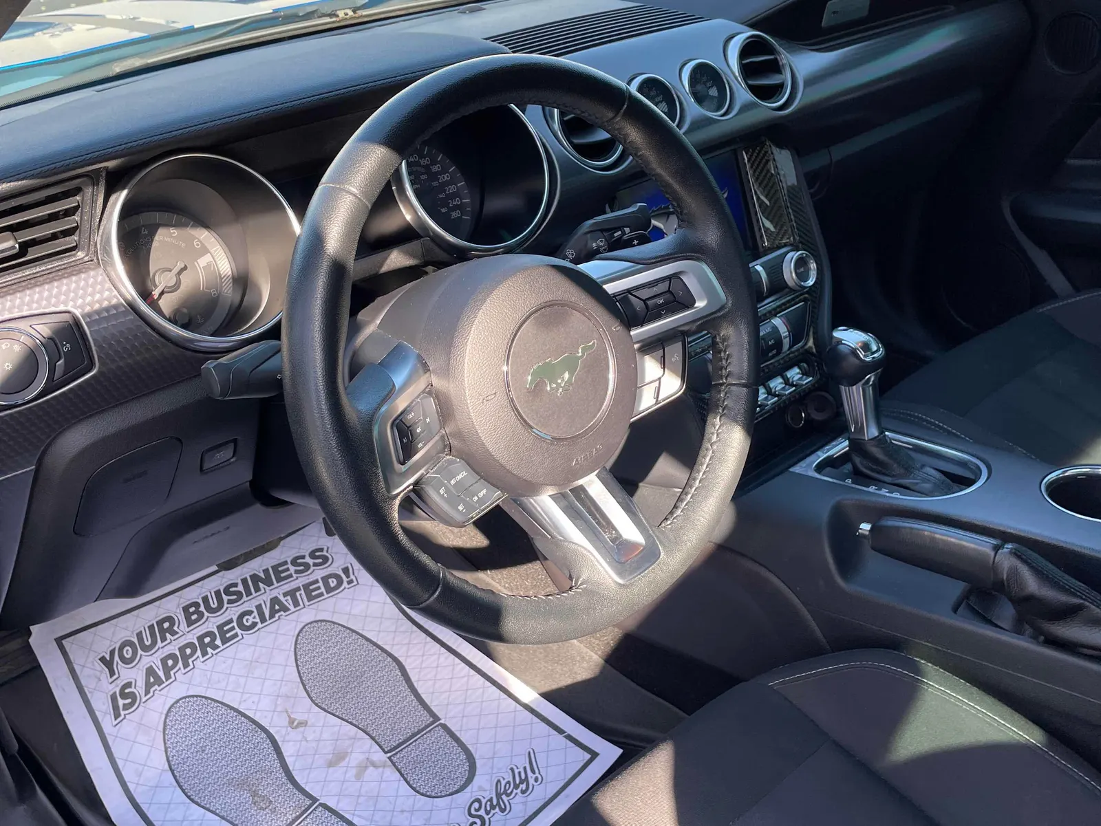 Interior driver side