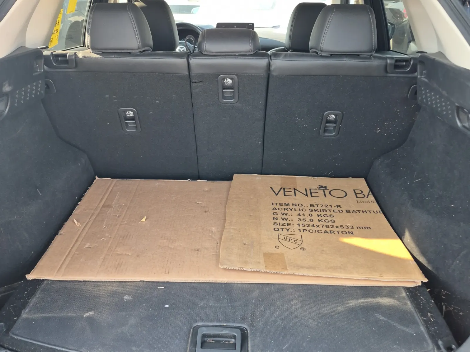 Cargo Area Photo